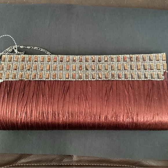 Unbranded Satin Evening Clutch Bag Purse